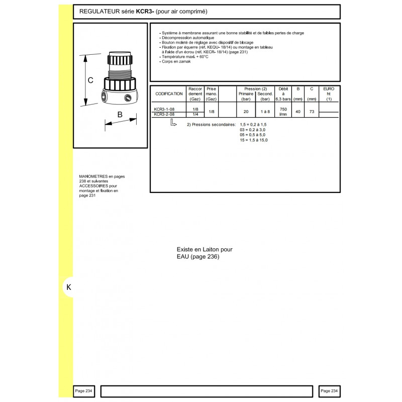 "Regulateur G 1/8"" (1-8b)"