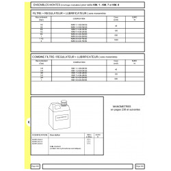 Ensemble filtre/regul+lub G3/8